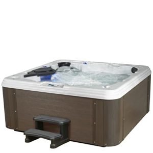 Essential-Hot-Tubs-Select-Series-60-Jet-7-Person-2023-Non-Lounger-with-Adjustable-Massage-Features-240V-Grey-Sterling-Silver-0