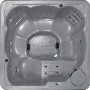 Essential-Hot-Tubs-Shoreline-Lounger-24-Jet-6-Person-Lounge-Seating-with-Massage-Features-745-x-745-x-32-Inches-120V-Grey-Granite-with-Black-Wrap-0-2