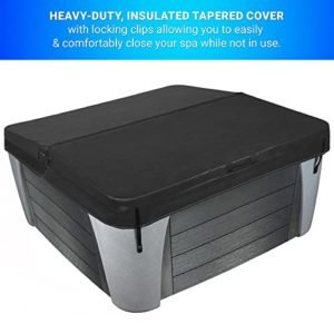 Essential-Hot-Tubs-Waterfront-EX-35-Jet-6-Person-Lounger-Spa-with-Massage-Features-240V-Gray-GraniteCharcoal-Gray-0-1