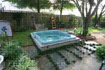 Sunken Hot Tub