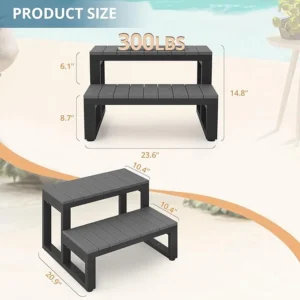 LUE BONA Hot Tub Steps