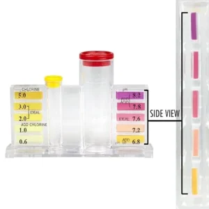 Poolmaster 22260 5-Way Swimming Pool or Spa Water Chemistry Test Kit with Case