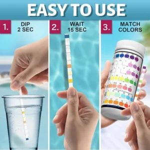 EASYTEST 7-Way Pool Test Strips