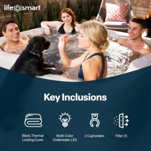 LifeSmart 4-Person Hot Tub