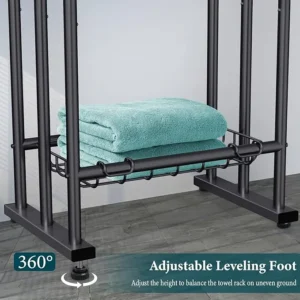 Kayfia 40" H Free Standing Towel Rack