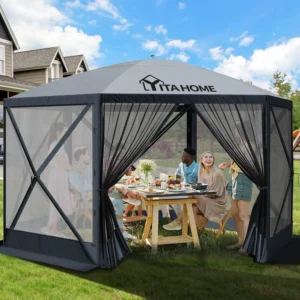 YITAHOME 11.5x11.5ft Camping Gazebo
