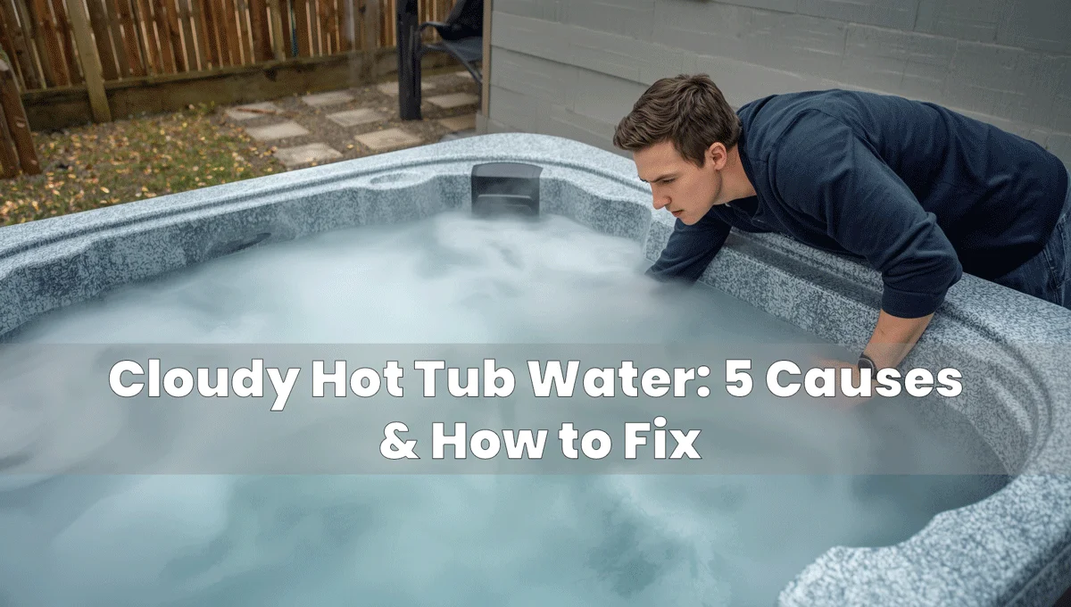 Cloudy Hot Tub Water 5 Causes & How to Fix