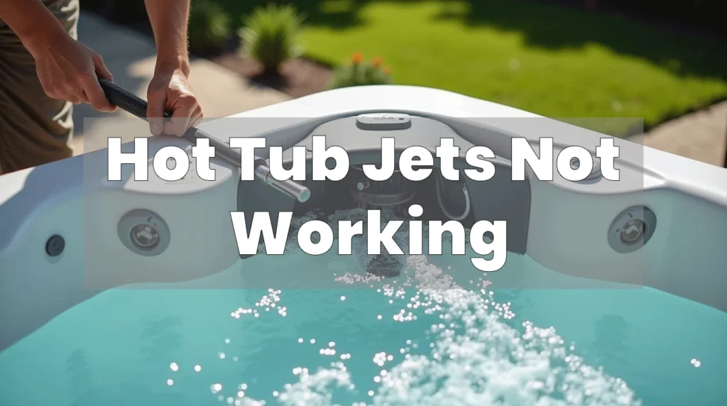 Hot Tub Jets Not Working