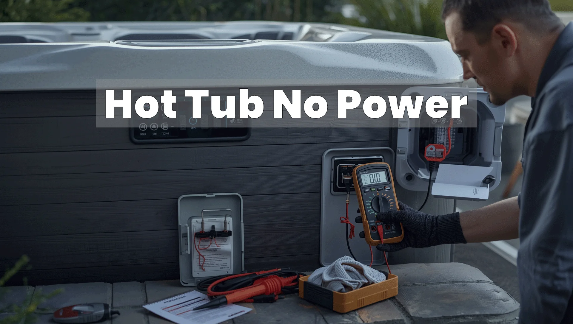 Hot Tub No Power