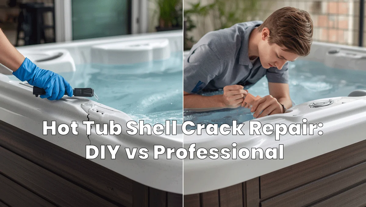 Hot Tub Shell Crack Repair