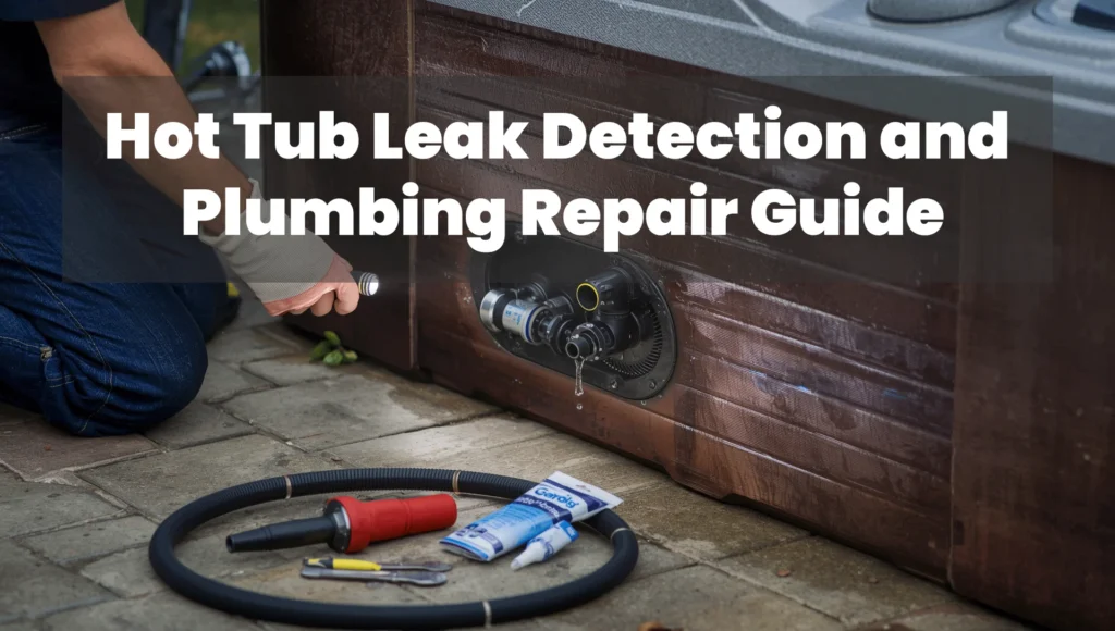 Hot Tub Leak Detection and Plumbing Repair Guide