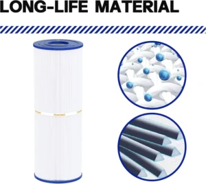 Spa Filter Compatible with C-4326, FC-2375, PRB25-IN, 303909, M-4326, 8172500, R173429, 5X13 Drop in hot tub Filter, 2 Pack