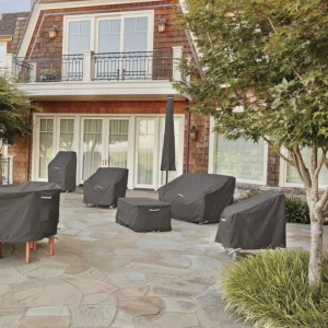 Classic Accessories Ravenna Water-Resistant 86 Inch Square Hot Tub Cover, Patio Furniture Covers