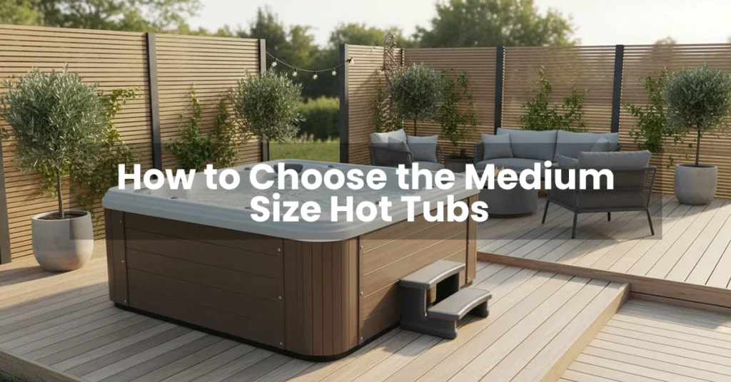 How to Choose the Medium Size Hot Tubs