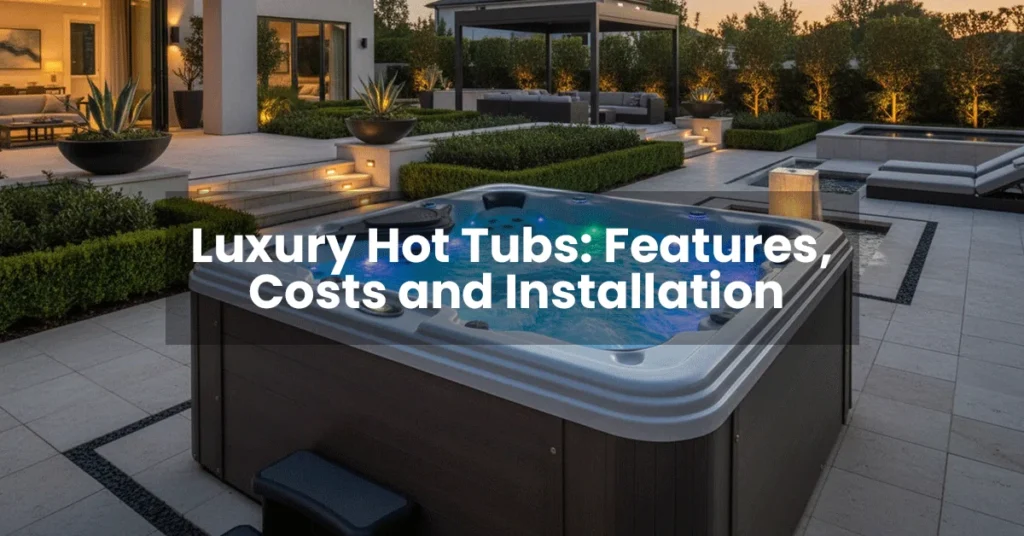 Luxury Hot Tubs: Features, Costs and Installation