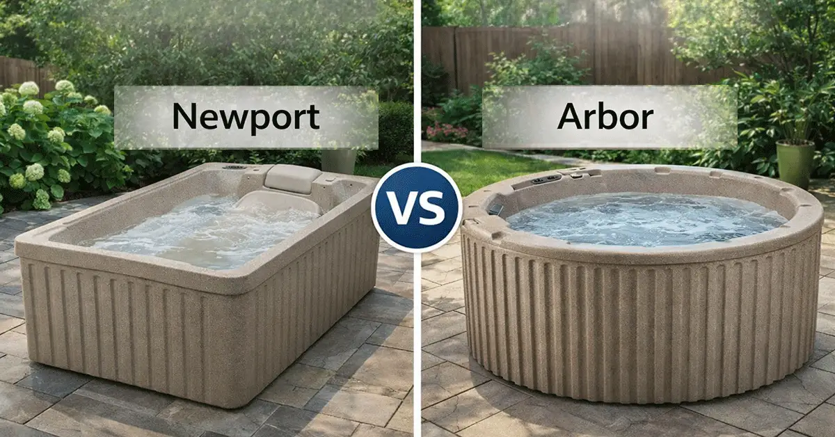 Essential Hot Tubs Arbor vs Newport