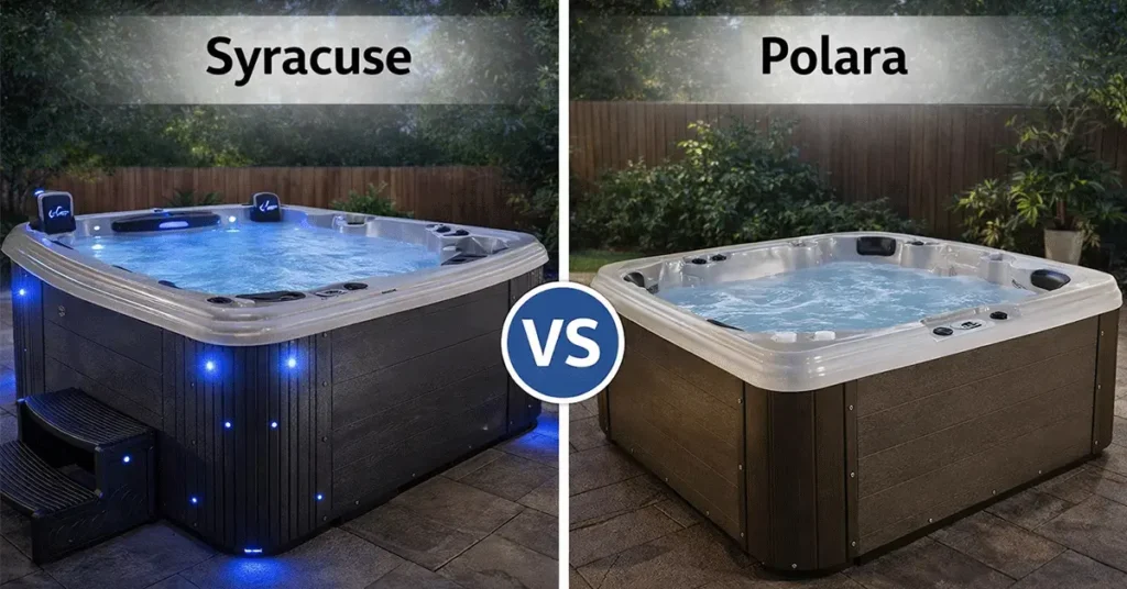 Essential Hot Tubs Syracuse vs Polara